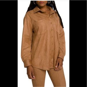 Good American shacket! snake print